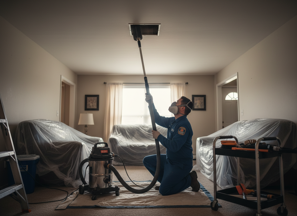 air vent cleaning in Benbrook